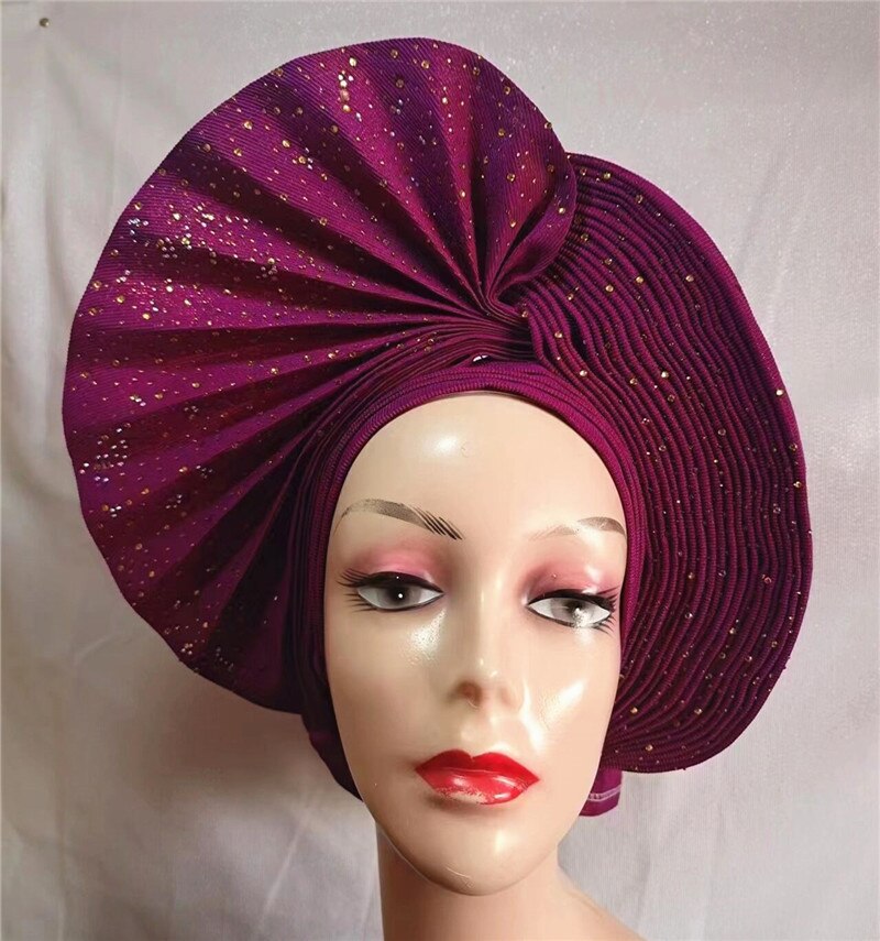 sego gele headtie turbans auto gele headtie already made