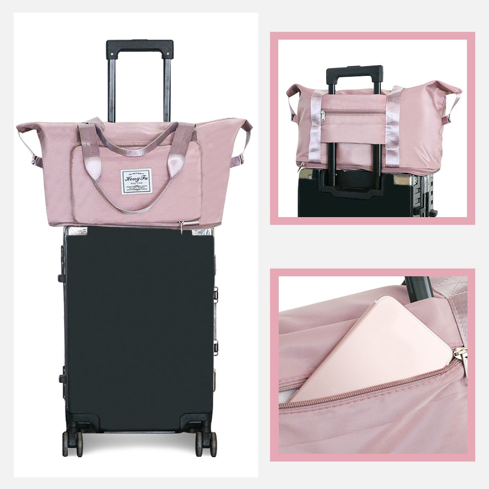 Travel Bag Women Duffle Shoulder Bag Large Multi-functional Bags For Girls Female Big Capacity Sports Storage