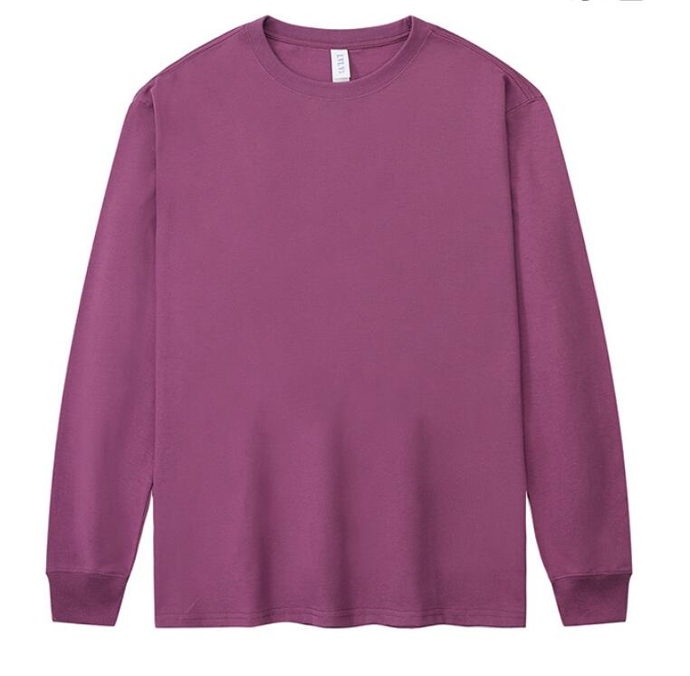 Custom Long Sleeve Shirt Cotton Make Your Design Logo Text High Quality Tops Men Women Print