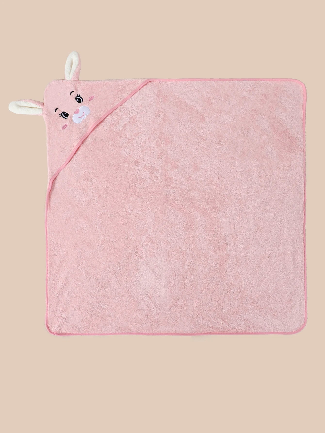 Baby Bath Towel Hooded Polyester Swaddling Girl and Boy Baby Blanket