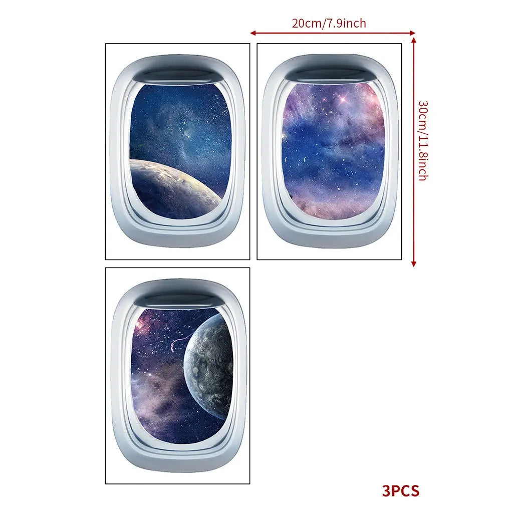 Cartoon Wall Decals Star Sky Bathtub Pvc Sticker Decoration