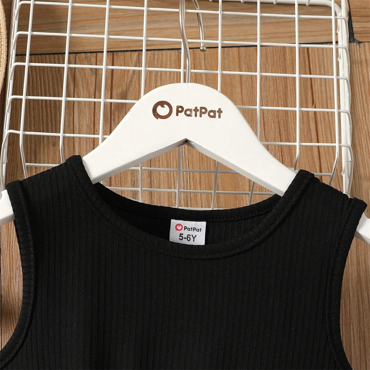 Girl Dresses Kids Clothes Girl Polka Dots Ribbed Girls Splice Sleeveless Dress & Belt