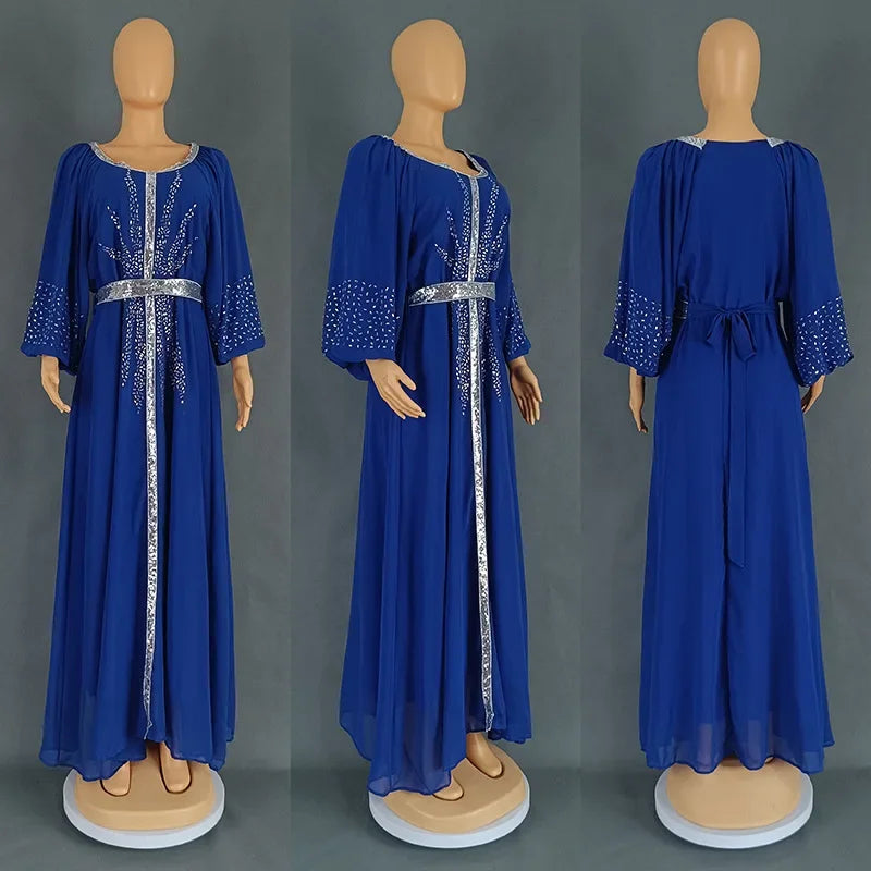 Abaya Women Party Dresses Ramadan Morocco Kaftan Dubai