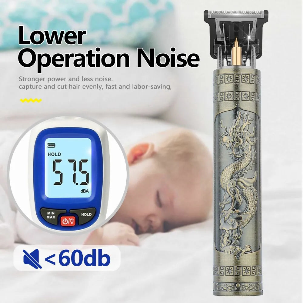 Electric Hair Cutting Machine Clipper Professional Men Shaver Rechargeable Barber Trimmer