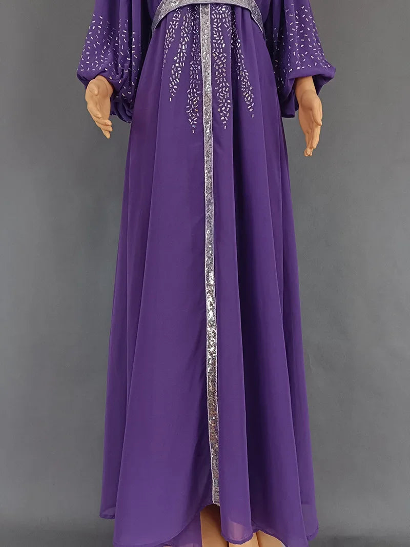 Abaya Women Party Dresses Ramadan Morocco Kaftan Dubai