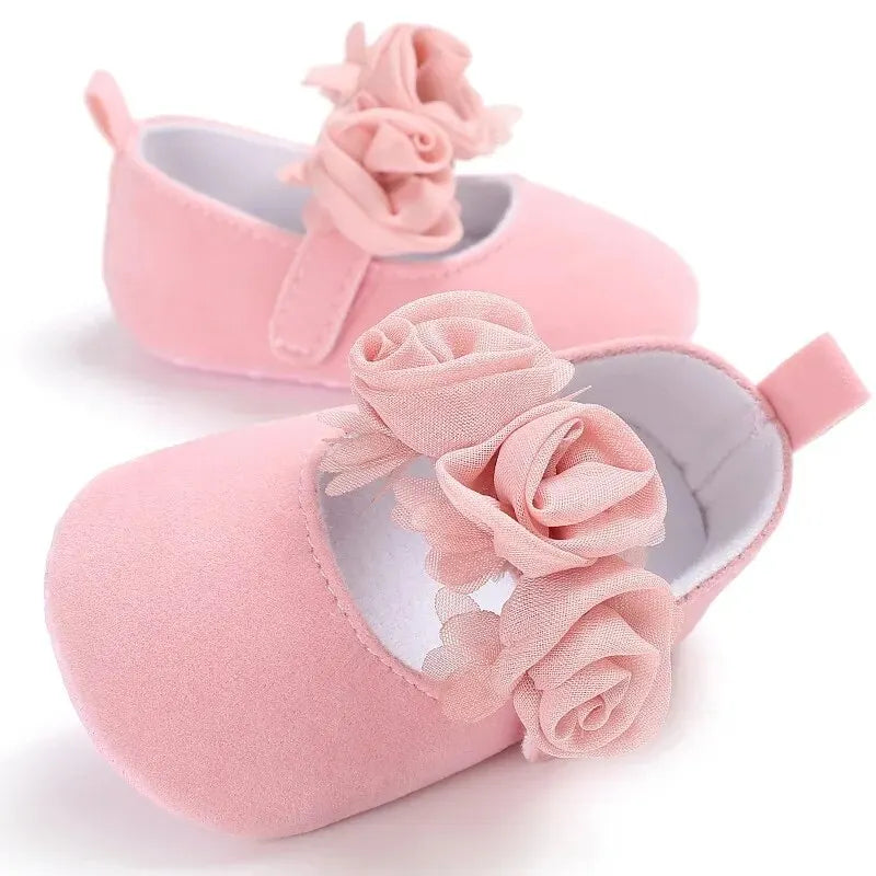 Newborn Cotton Sole Anti-slip Toddler First Walker Crib Shoe Infant Moccasin