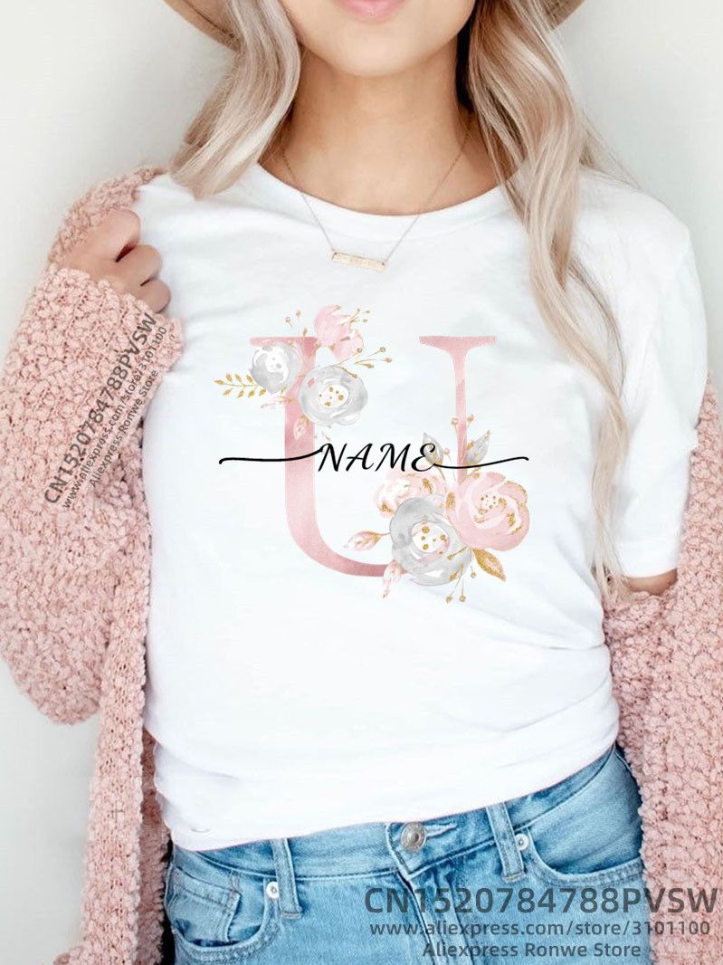 Personalized Custom Name Bridesmaid Team Bride Maid of Honor T-shirt Girl Bridal Bachelorette Party Gifts Wedding Cloth
