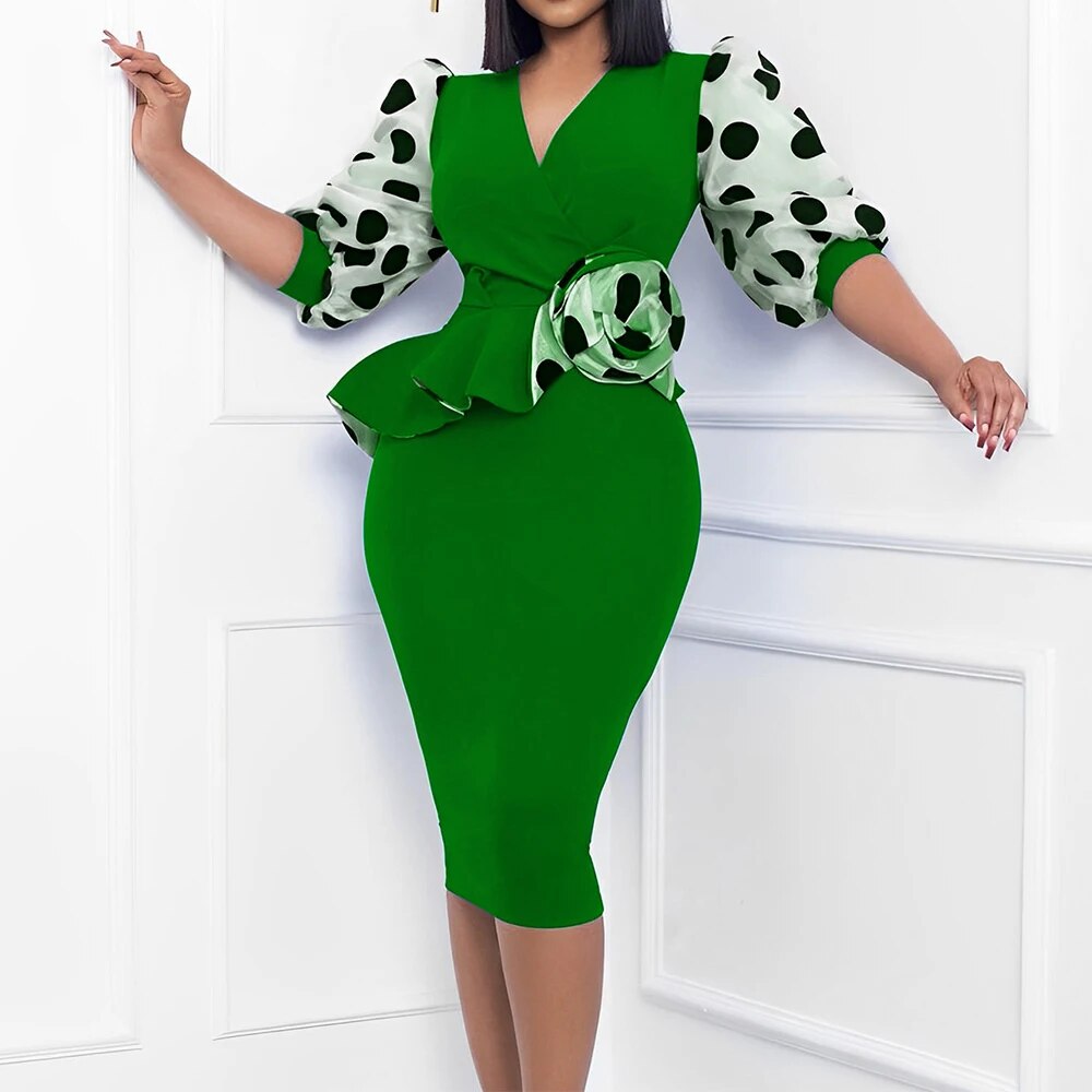 Plus Size Knitted Pencil Dress for Women Clothing Autumn Winter Hip Long Skirt Female