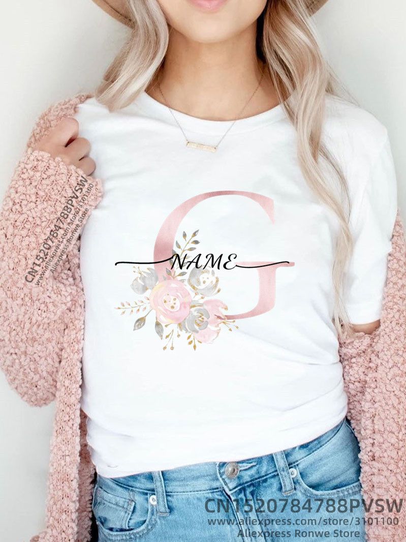 Personalized Custom Name Bridesmaid Team Bride Maid of Honor T-shirt Girl Bridal Bachelorette Party Gifts Wedding Cloth