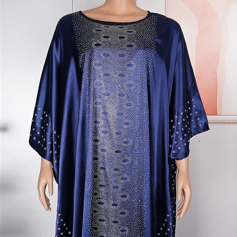 Ankara Outfits Gown Abayas Muslim Kaftan Maxi