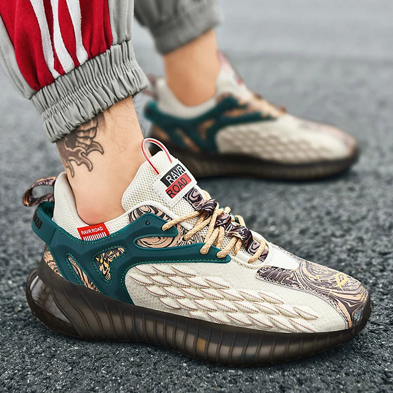 Luxury shoes Trainer Race Breathable fashion loafers running Shoes for men