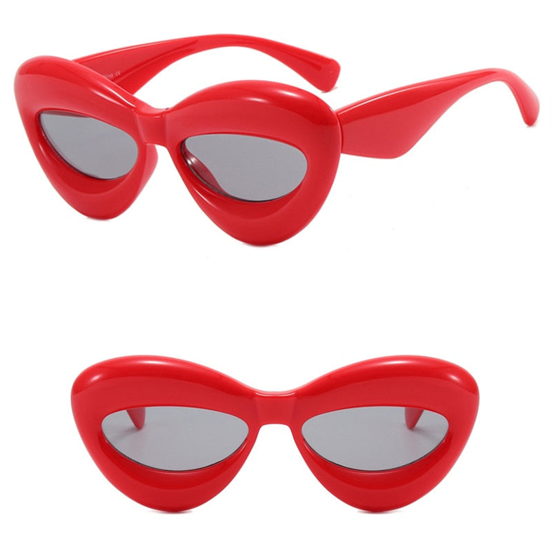 Vintage Sunglasses Women Oversized Glasses Men Fashion Punk