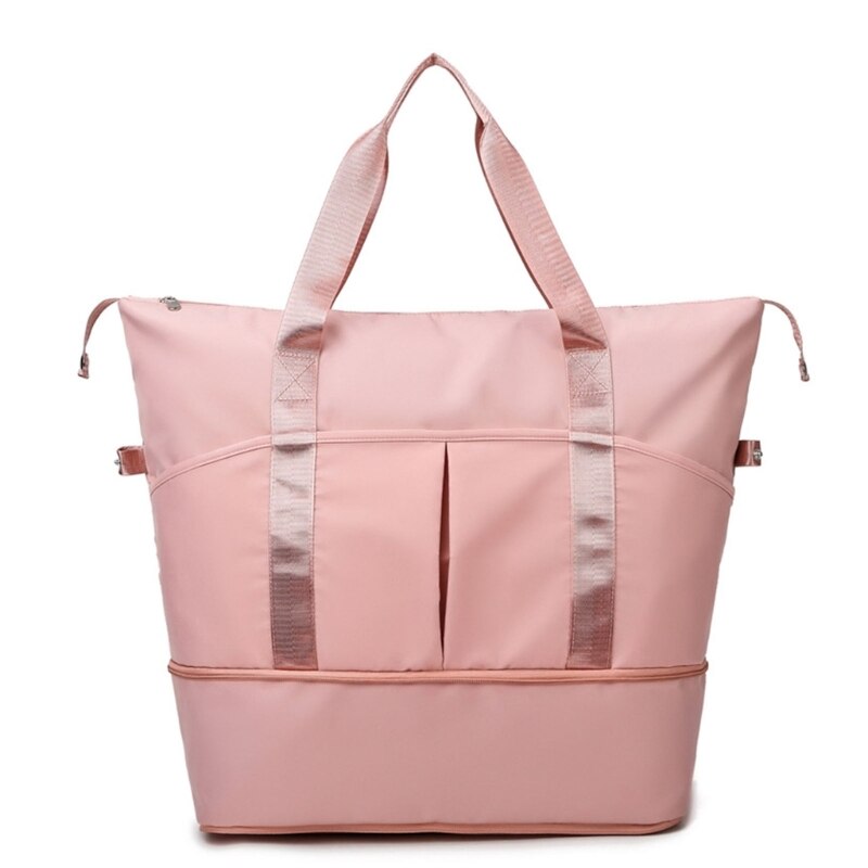 Women Travel Duffel Bag Large Expandable Weekender Carry-on Tote Gym Workout Bag Overnight Bag Mommy Hospital Bag