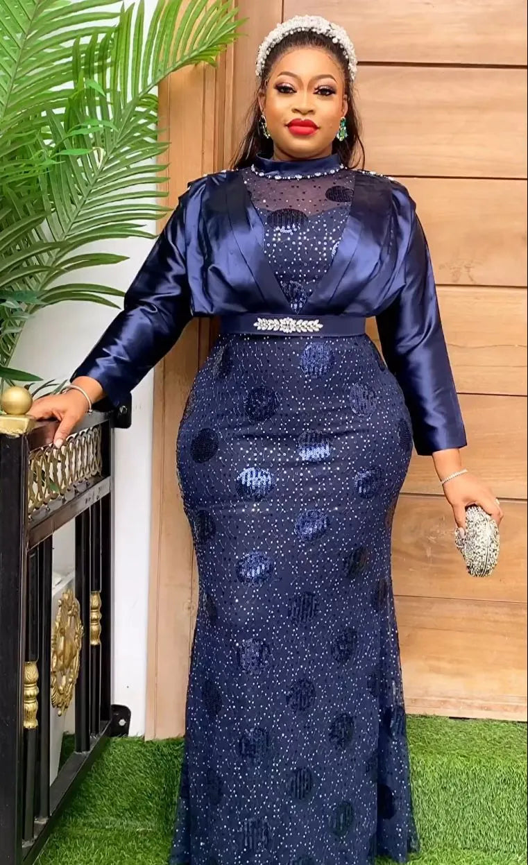 Women Plus Size Satin Evening Dresses Luxury Sequin Gown Bodycon Merma Top Super Deals Women Plus Size Satin Evening Dresses Luxury Sequin Gown Bodycon Merma Top Super Deals
