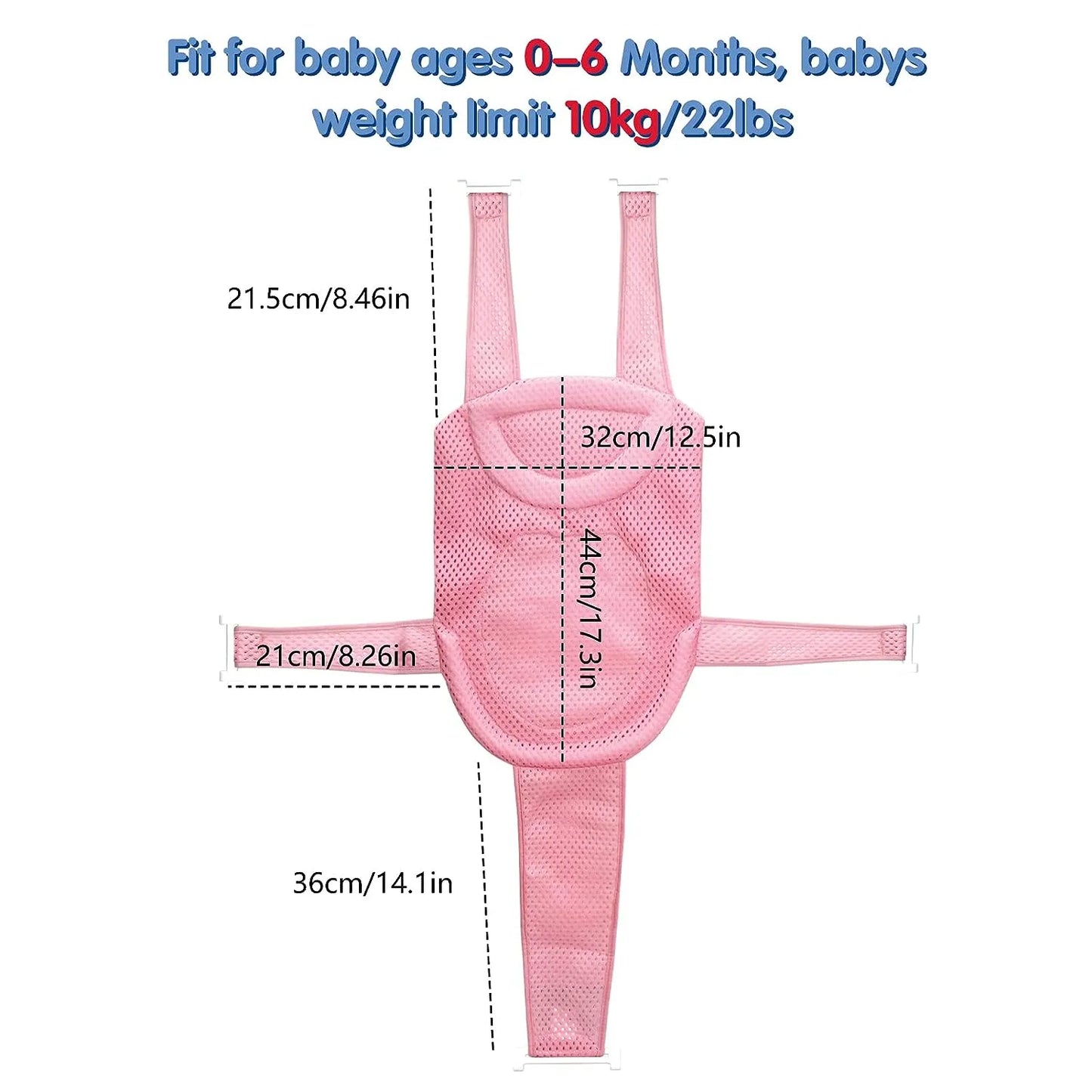 Baby Bath Cushion Pad Nonslip Floating Bathing Tub Seat