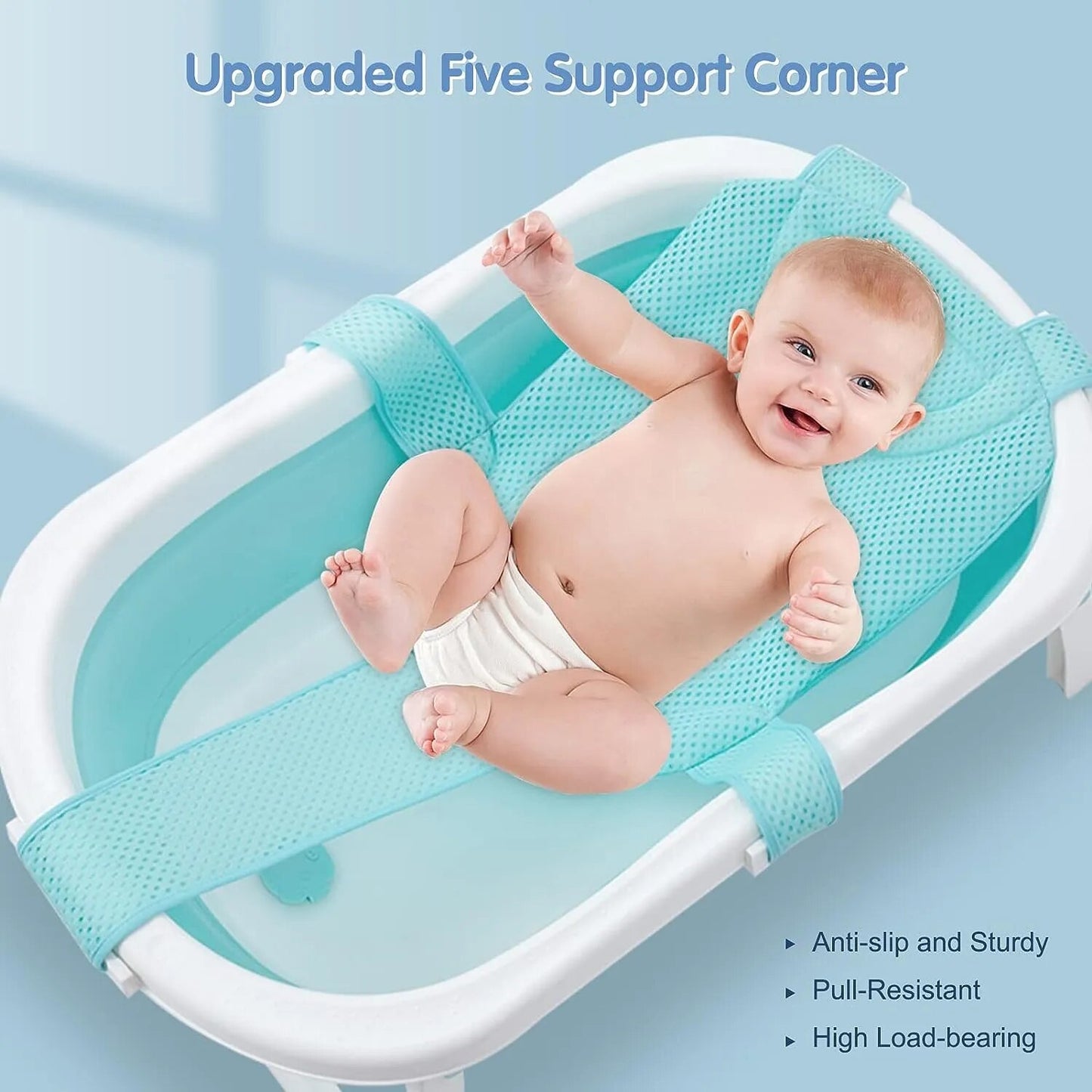 Baby Bath Cushion Pad Nonslip Floating Bathing Tub Seat