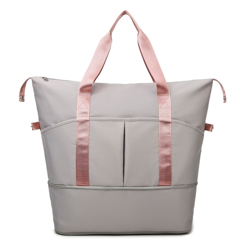 Women Travel Duffel Bag Large Expandable Weekender Carry-on Tote Gym Workout Bag Overnight Bag Mommy Hospital Bag