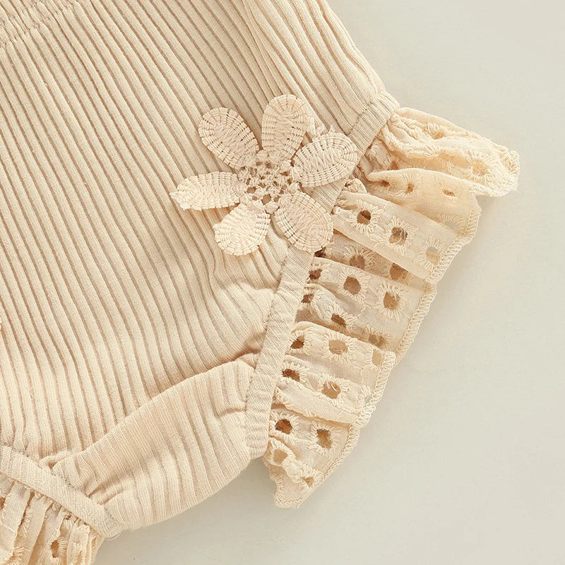 Tank Tops and Stretch Casual Ruffle Shorts