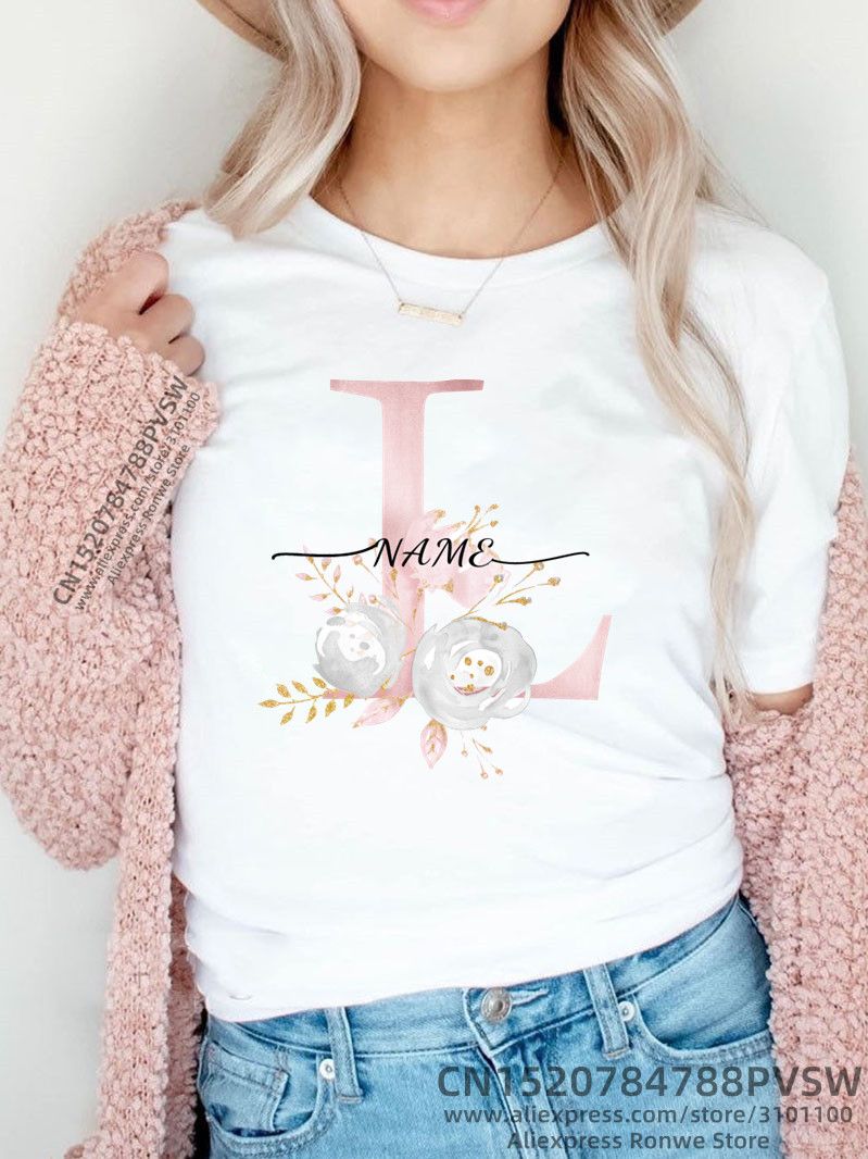 Personalized Custom Name Bridesmaid Team Bride Maid of Honor T-shirt Girl Bridal Bachelorette Party Gifts Wedding Cloth