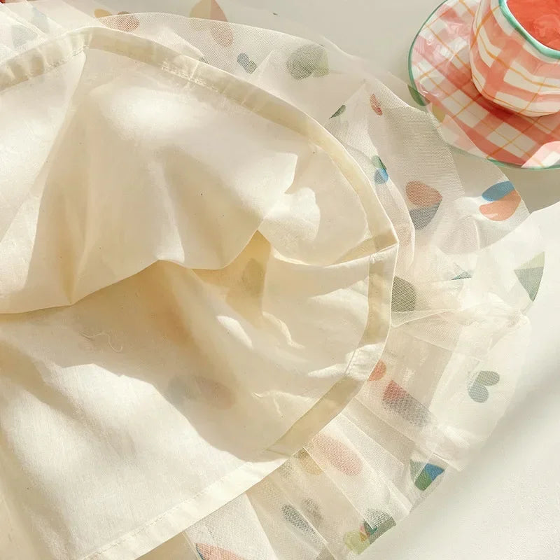 Toddler Baby Kids Girls Party Dress 2024 New Summer Sleeveless Floral Tutu Dress Layered Tulle Cute Princess Birthday Dresses