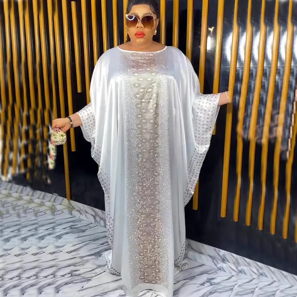 Ankara Outfits Gown Abayas Muslim Kaftan Maxi
