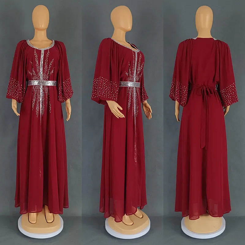 Abaya Women Party Dresses Ramadan Morocco Kaftan Dubai