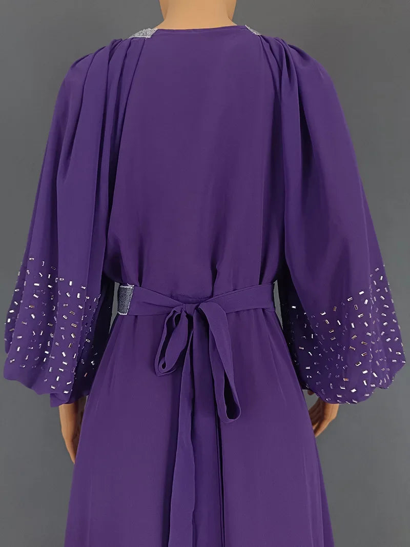 Abaya Women Party Dresses Ramadan Morocco Kaftan Dubai