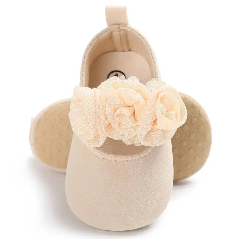 Newborn Cotton Sole Anti-slip Toddler First Walker Crib Shoe Infant Moccasin