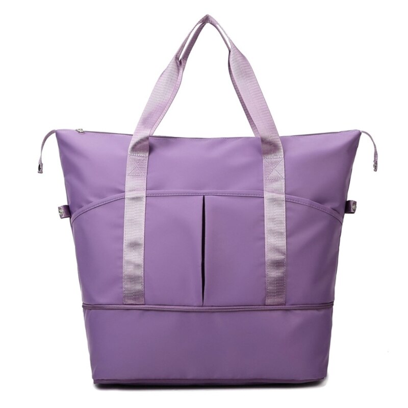 Women Travel Duffel Bag Large Expandable Weekender Carry-on Tote Gym Workout Bag Overnight Bag Mommy Hospital Bag