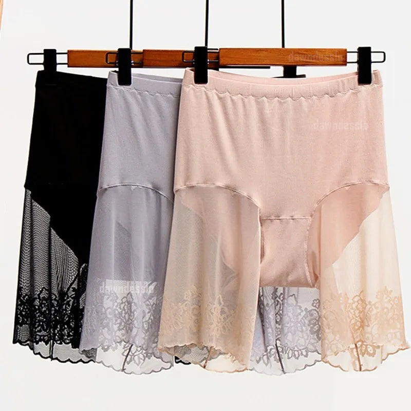 Plus Size Shorts Under Skirt