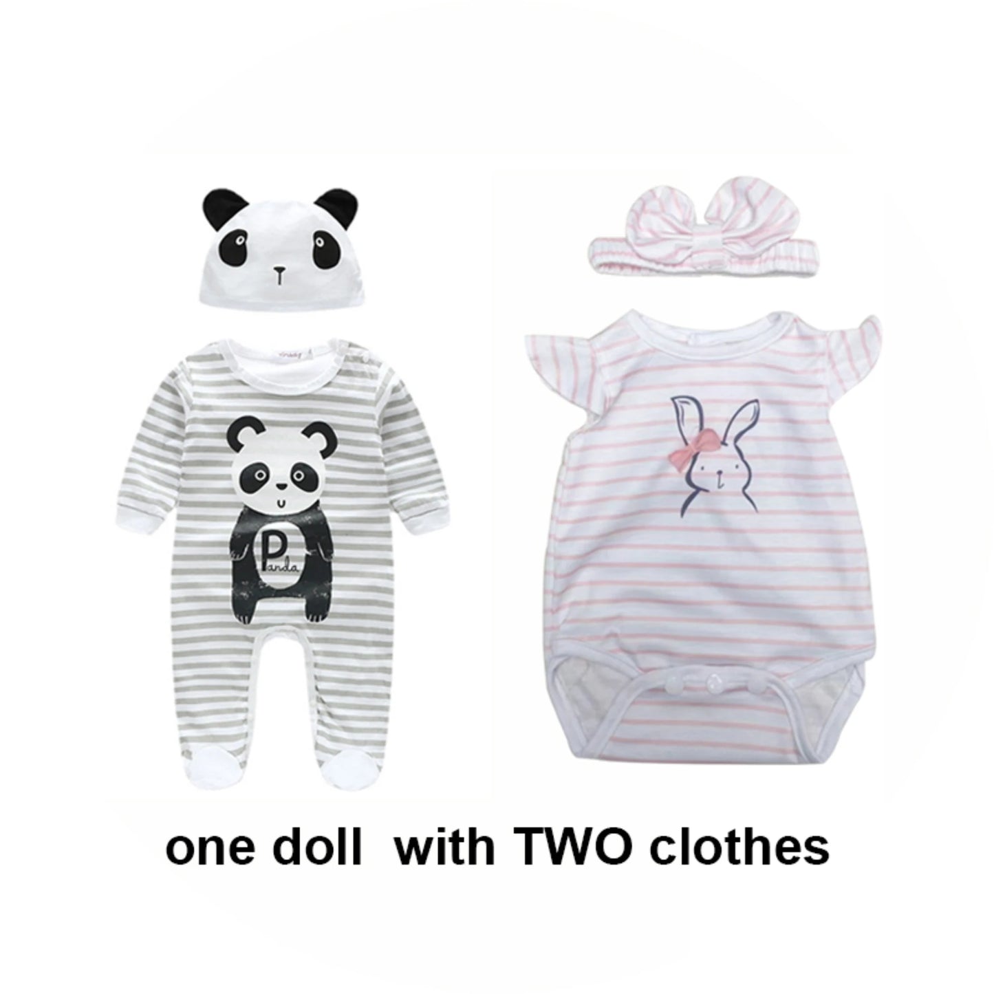 Full Silicone Vinyl Dolls 20 Inch Girl 3D Painted Baby Doll With Rooted Hair