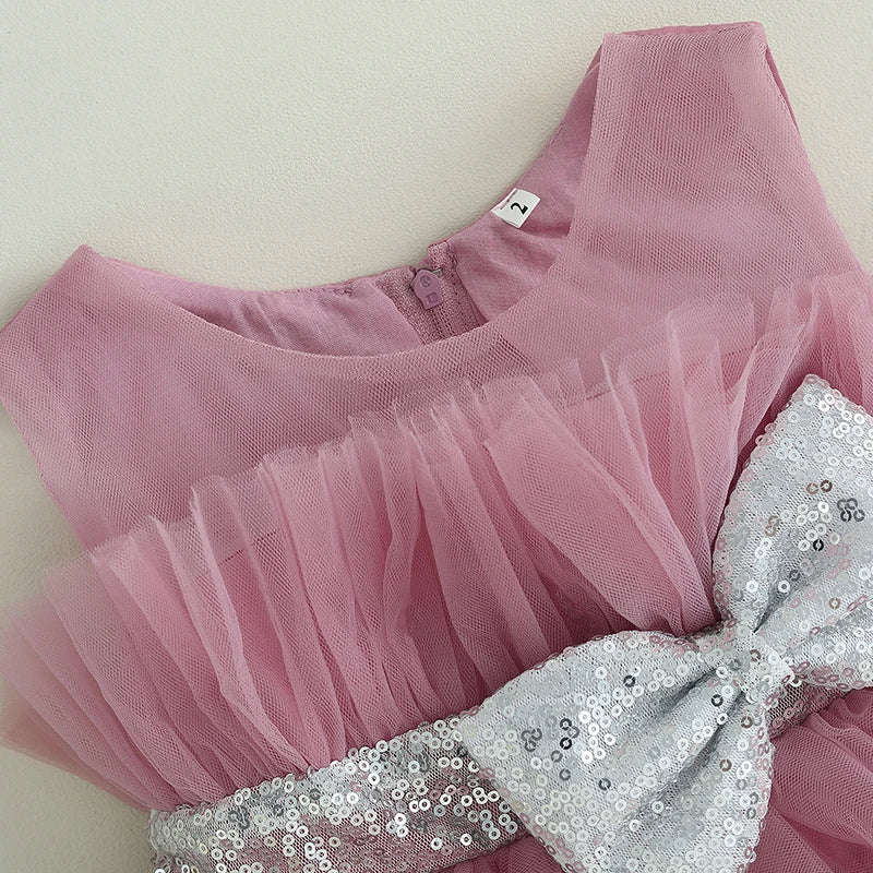 Girls Formal Party Dress Ball Gown Tutu Princess Dresses Birthday Wedding Dress