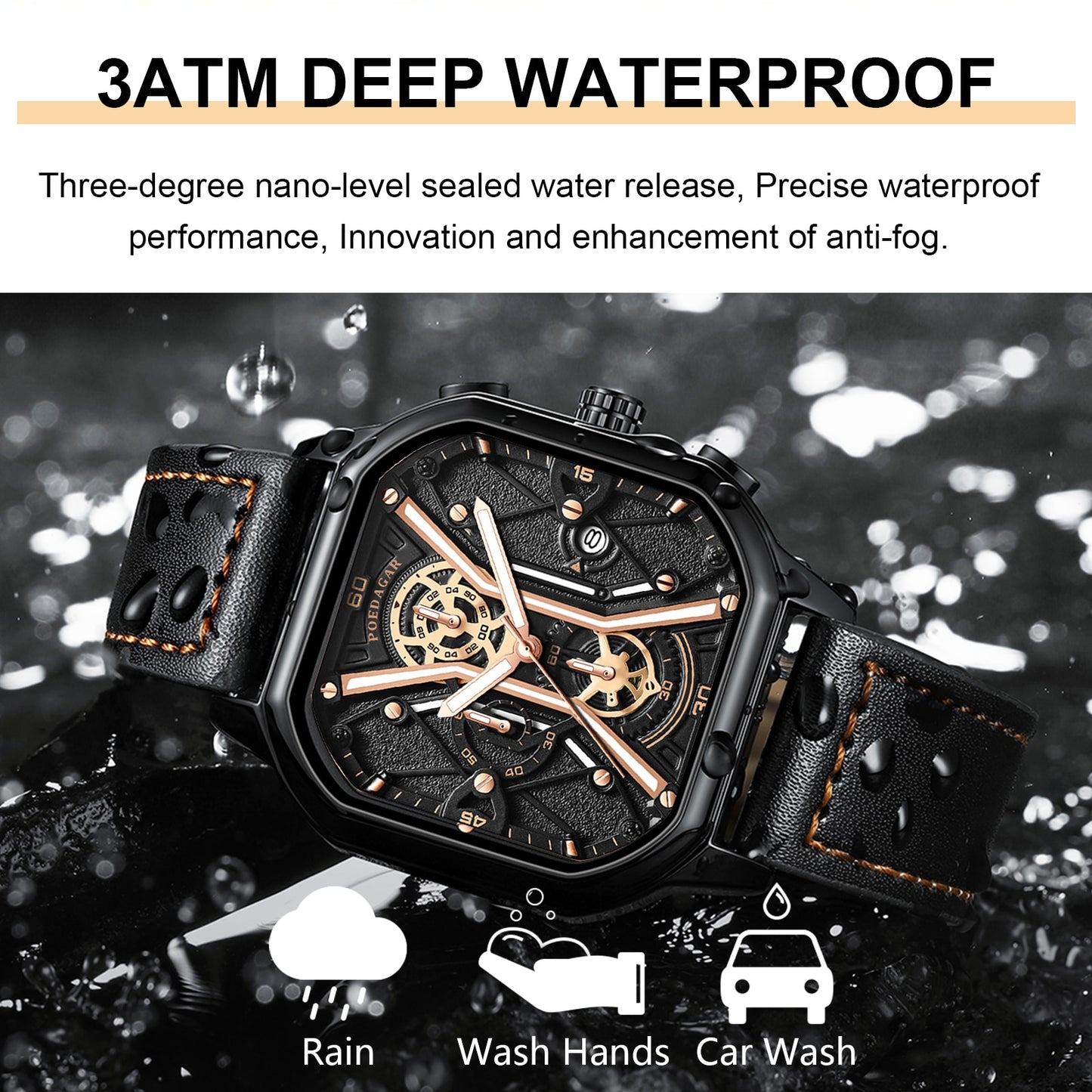 BeniSap Men Wristwatches Luxury Man Watch