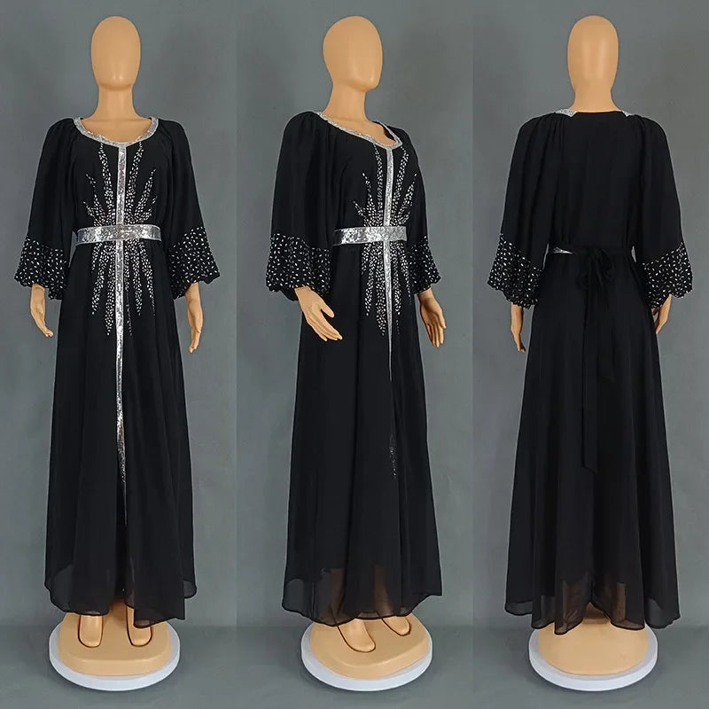 Abaya Women Party Dresses Ramadan Morocco Kaftan Dubai