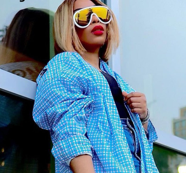 Candy Classy Design Punk Oversize Unisex Sunglasses