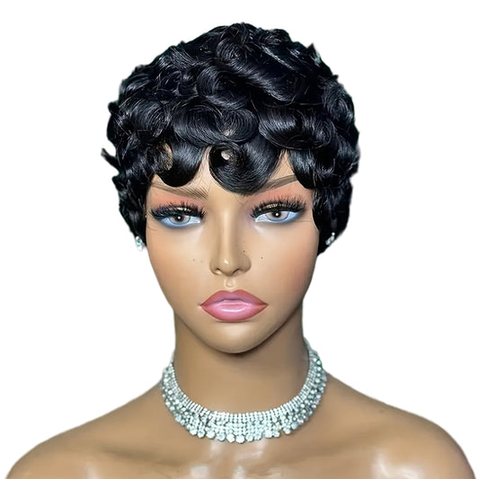Short Curly Synthetic Wig
