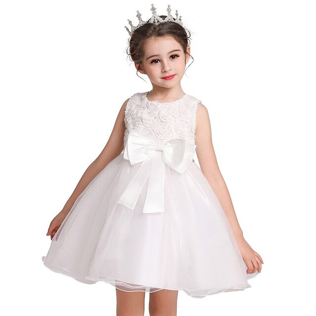 Summer Dress Birthday Party Girls Dress Kids Dresses