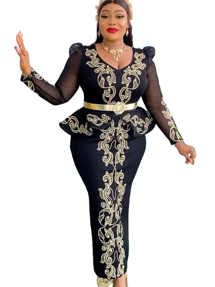 Elegant African Dresses| Plus Size Dashiki Long Wear| Top Super Deals