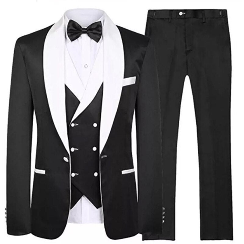 men suit 3 pc
