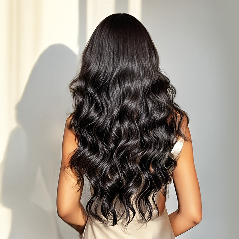 Long Curly Wig with Bangs For Women