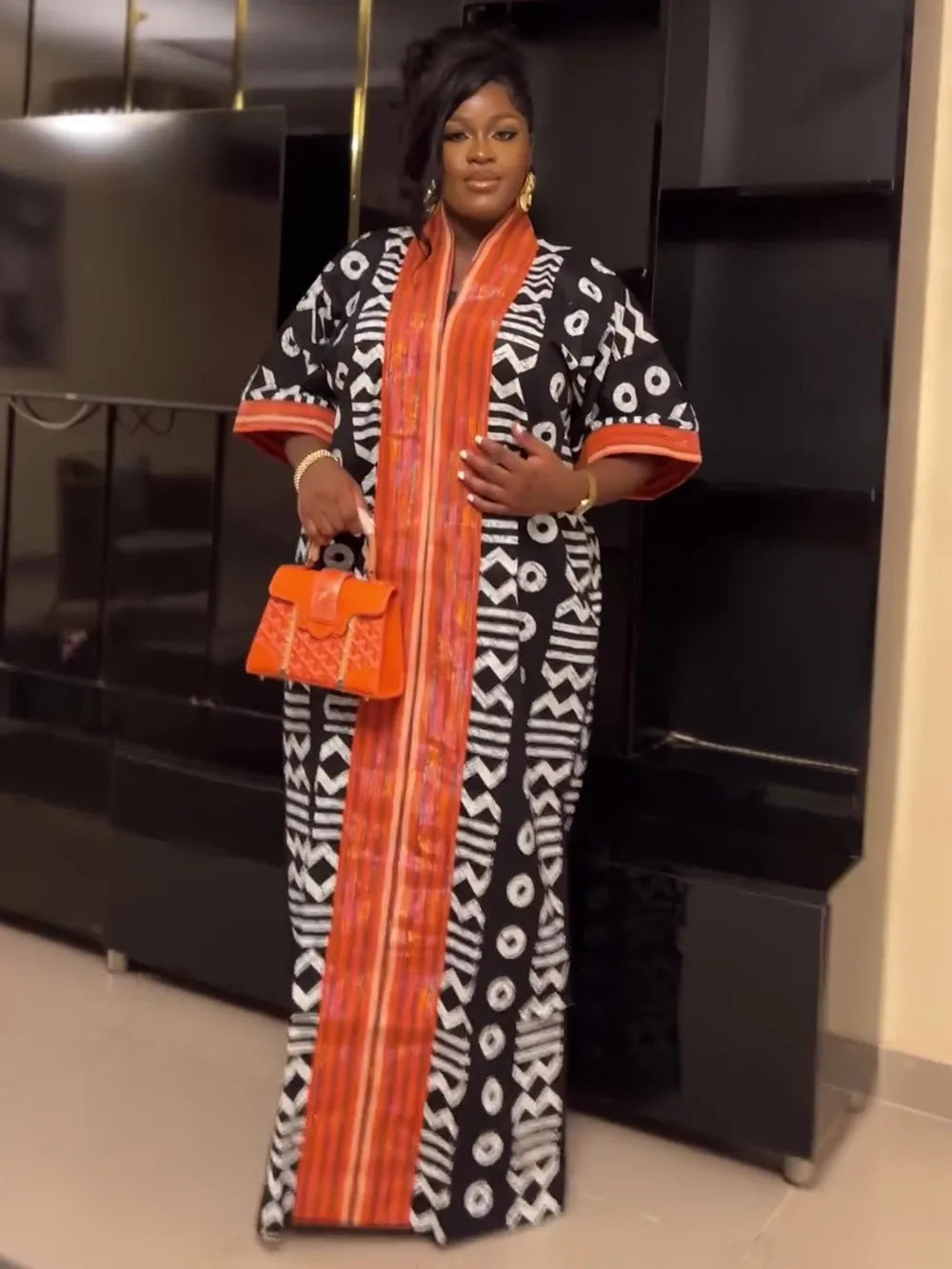 African Abaya Party Dress for Women