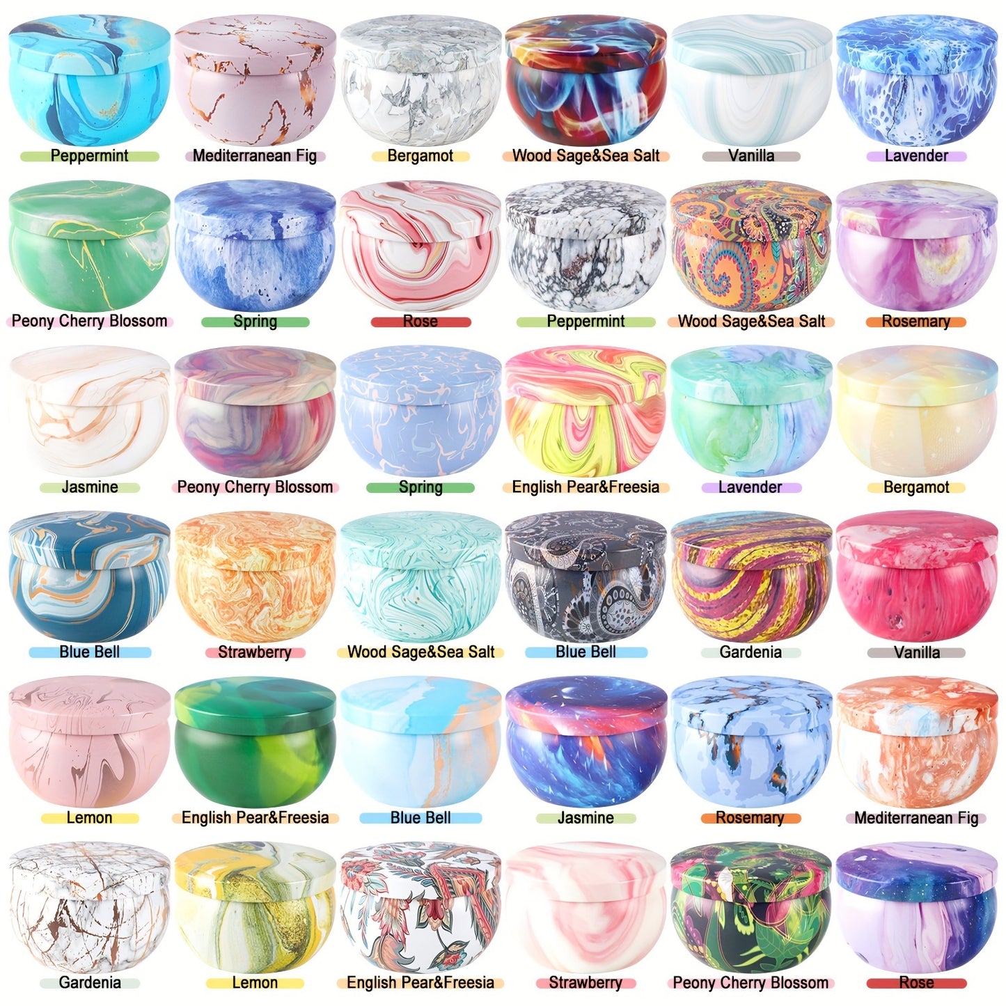 Aromatherapy Scented Candle Gift Set