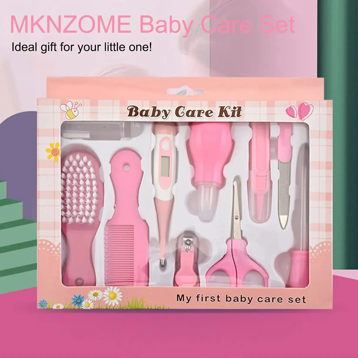 Baby Health Care & Grooming Kit 10PCS Set