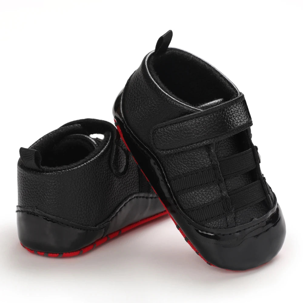 Baby Boys Soft Bottom First Walking Shoes