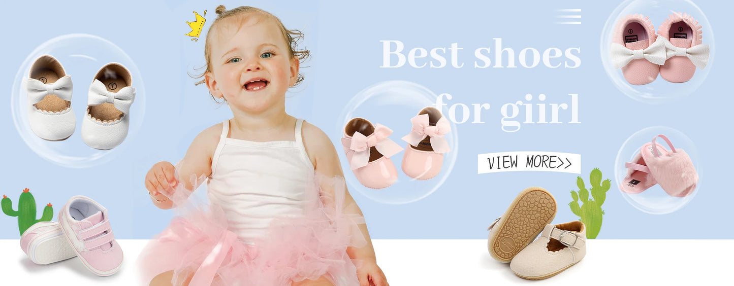 Infant Canvas Soft Anti-Slip Shoes