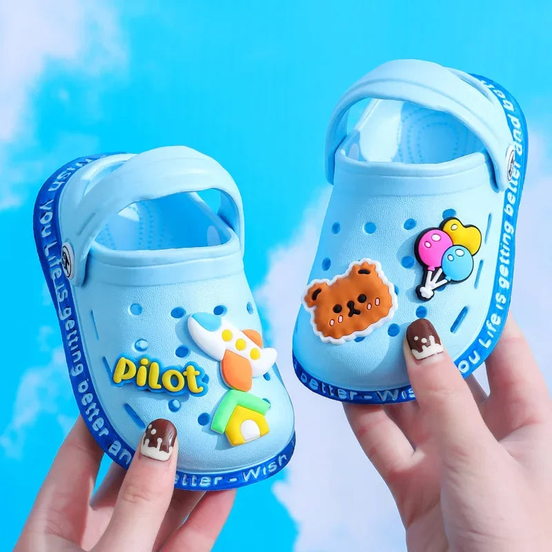 Kids Cartoon Anti-Skid Summer Sandals