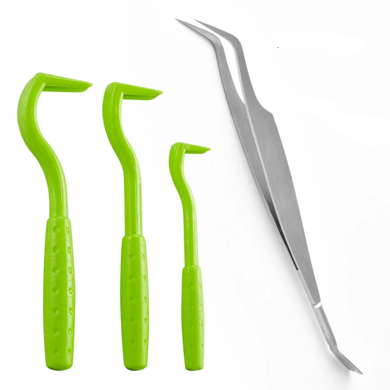 Pet Tick & Flea Removal Tool Kit (6PCS) for Cats and Dogs