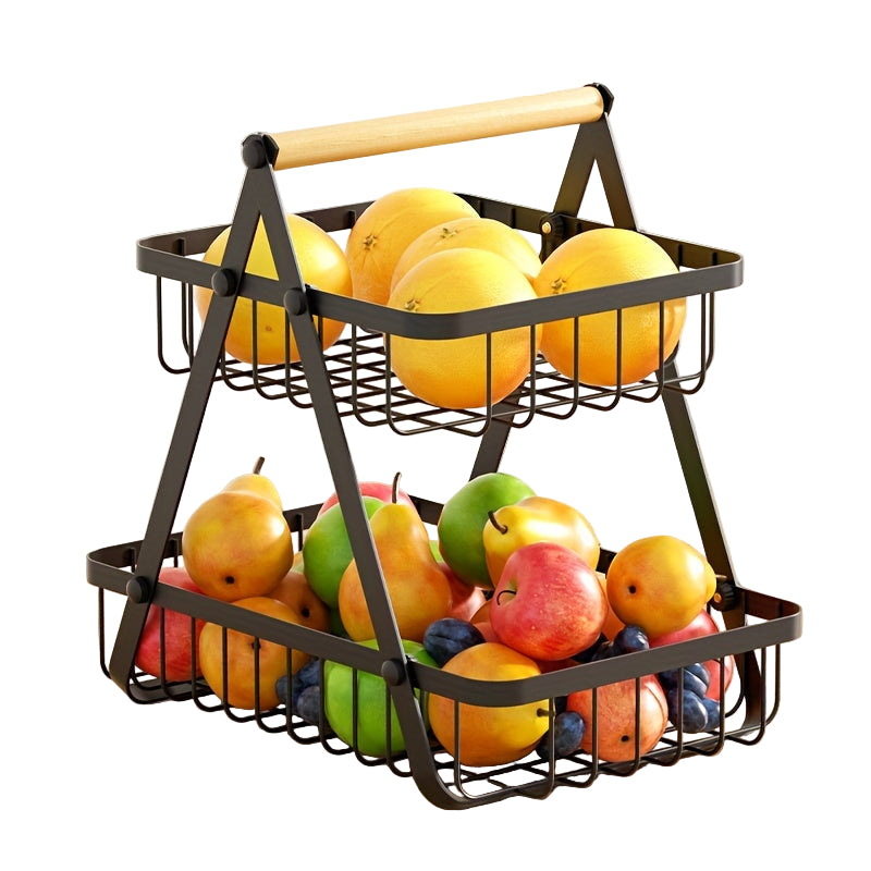 Double Layer Fruit Basket