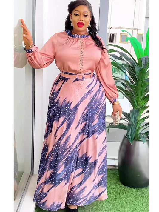 Women 2 PCS Sets Top And Skirt Suits Lenis Party Dresses