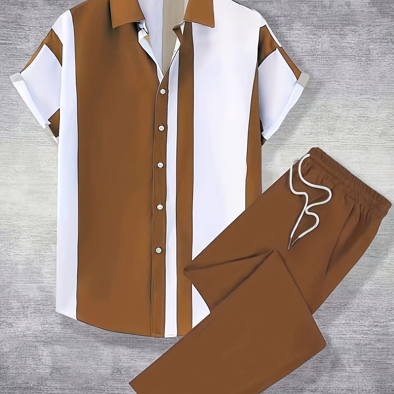 Bradly Leny design Men's Two-Piece Casual Lapel Suit Set
